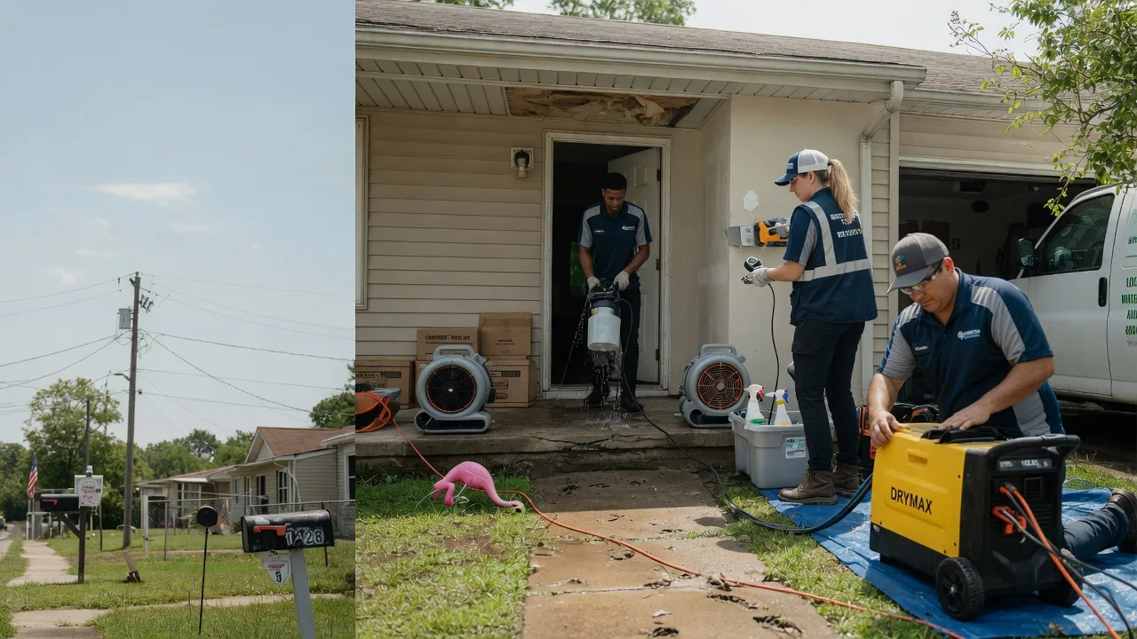 Storm Damage Water Removal in Irondale, OH near me